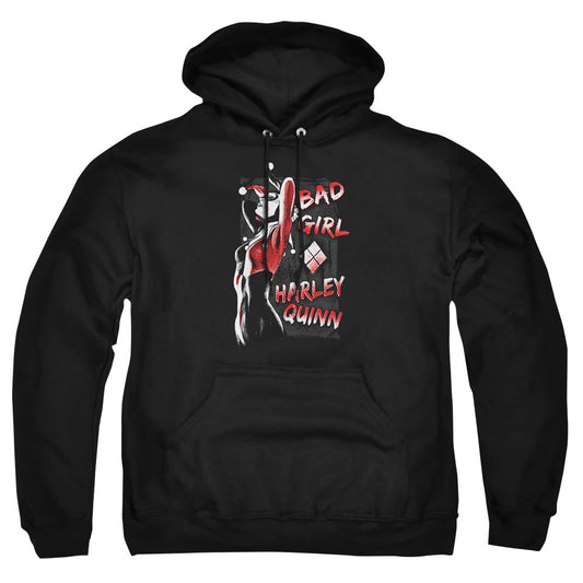 Batman Bad Girl Mens Hoodie Black Officially Licensed