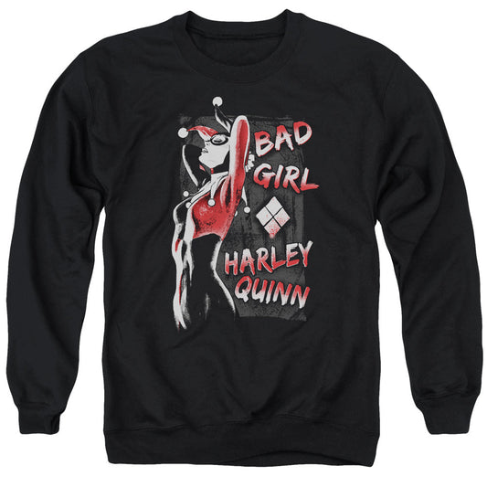 Batman Bad Girl Mens Crewneck Sweatshirt Black