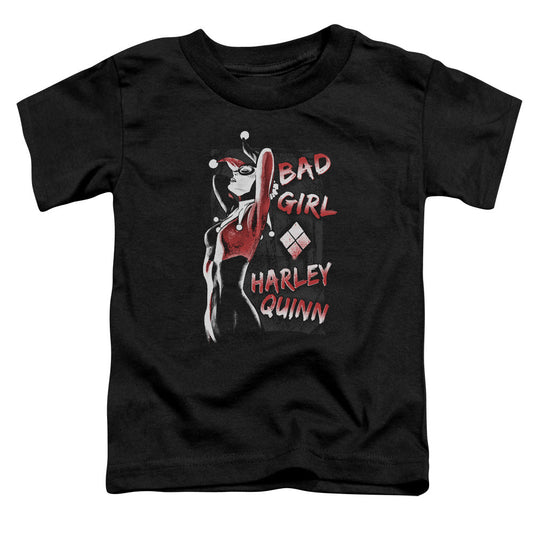 Batman Bad Girl Toddler Kids Youth T Shirt Black Officially Licensed