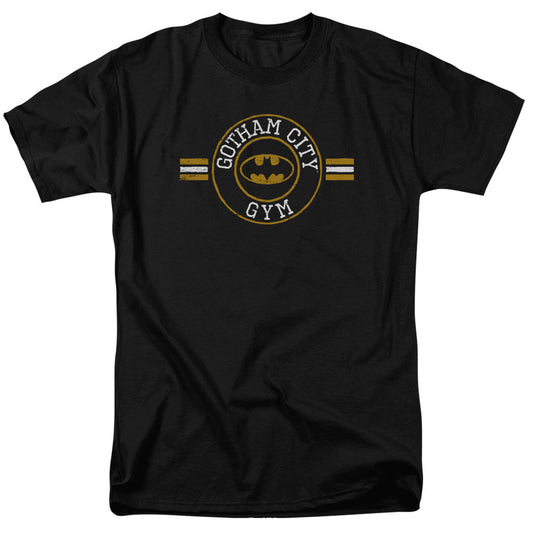Batman Gotham City Gym Mens T Shirt Black Officially Licensed