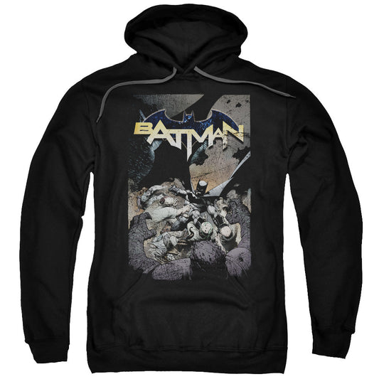 Batman Batman One Mens Hoodie Black Officially Licensed