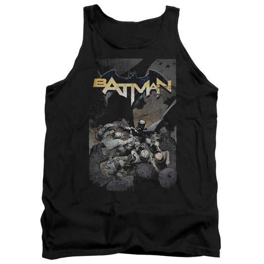 Batman Batman One Mens Tank Top Shirt Black Officially Licensed