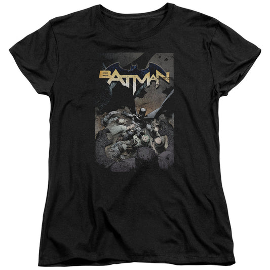 Batman Batman One Womens T Shirt Black Officially Licensed