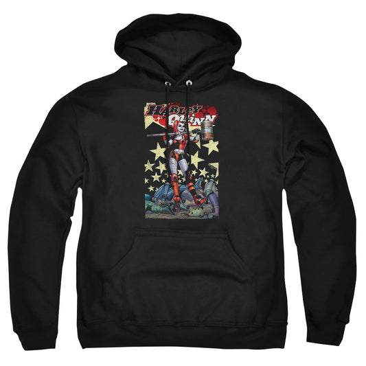 Batman Quinn One Mens Hoodie Black Officially Licensed
