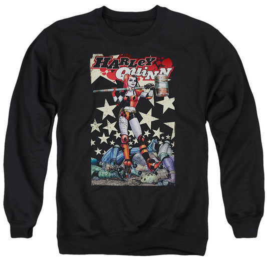 Batman Quinn One Mens Crewneck Sweatshirt Black
