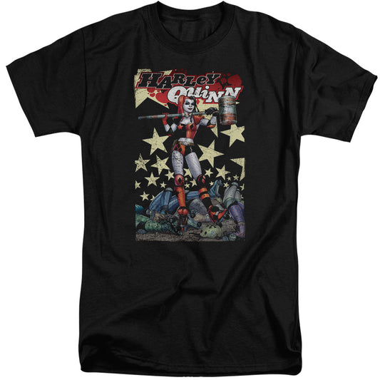 Batman Quinn One Mens Tall T Shirt Black Officially Licensed