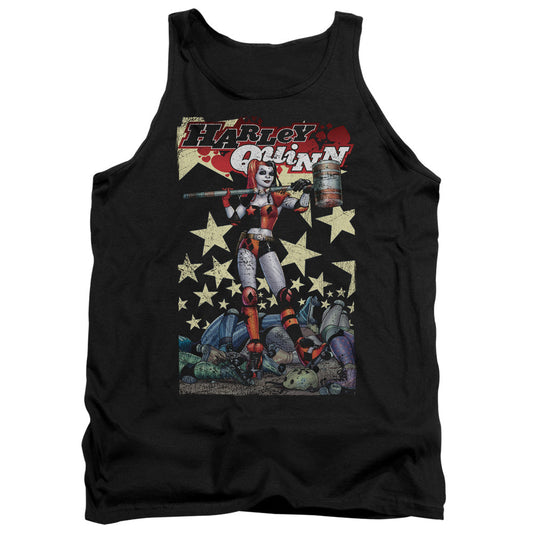Batman Quinn One Mens Tank Top Shirt Black Officially Licensed