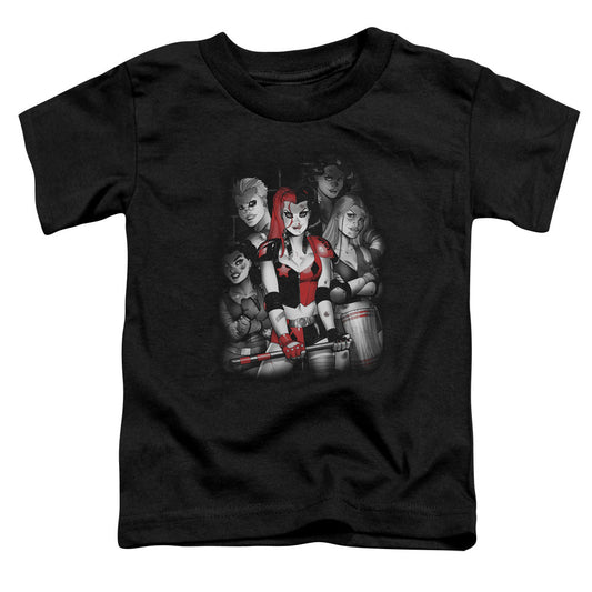 Batman Bad Gals Bw Toddler Kids Youth T Shirt Black Officially Licensed