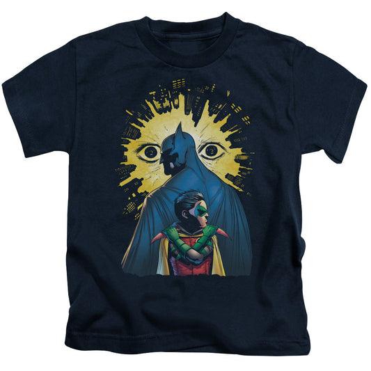 Batman Watchers Juvenile Kids Youth T Shirt Navy Blue Officially Licensed