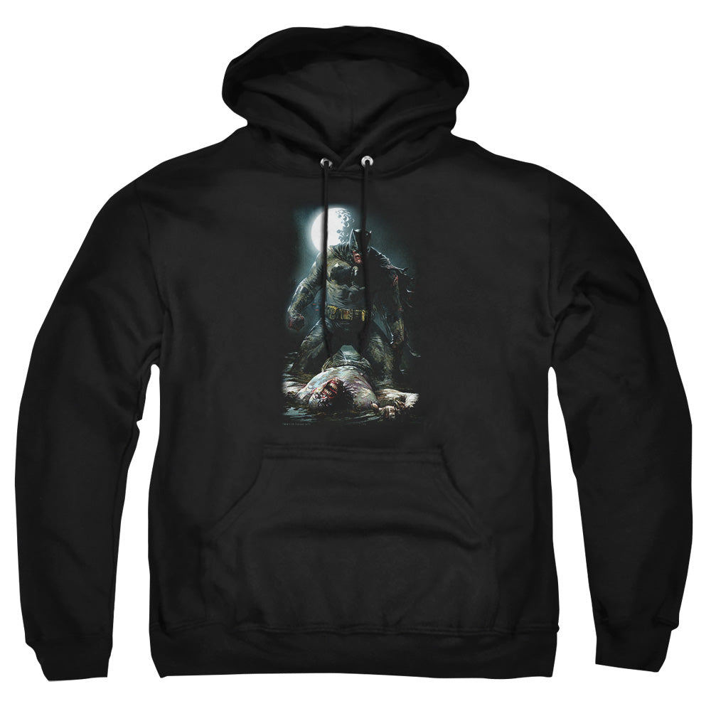 Batman Mudhole Mens Hoodie Black Officially Licensed