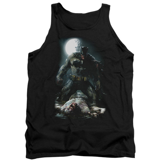Batman Mudhole Mens Tank Top Shirt Black Officially Licensed
