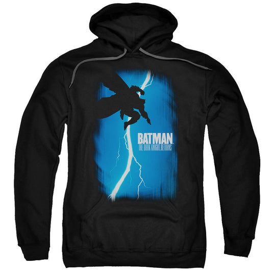 Batman Dkr Cover Mens Hoodie Black Officially Licensed