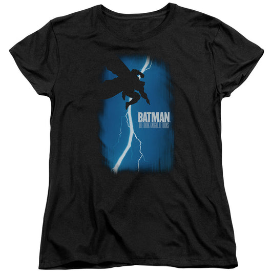 Batman Dkr Cover Womens T Shirt Black Officially Licensed