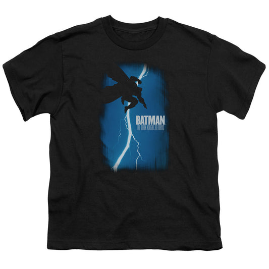 Batman Dkr Cover Kids Youth T Shirt Black Officially Licensed