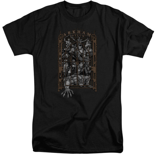 Batman Arkhams Gate Mens Tall T Shirt Black Officially Licensed