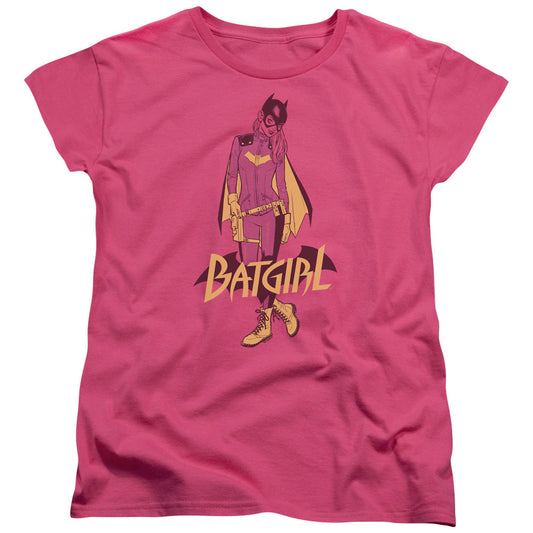Batman All New Batgirl Womens T Shirt Hot Pink Officially Licensed