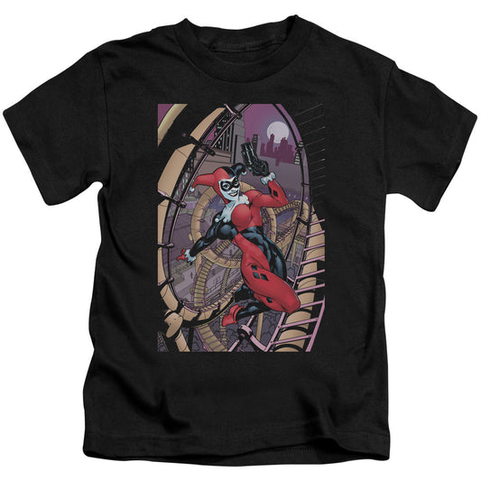 Batman Harley First Juvenile Kids Youth T Shirt Black Officially Licensed