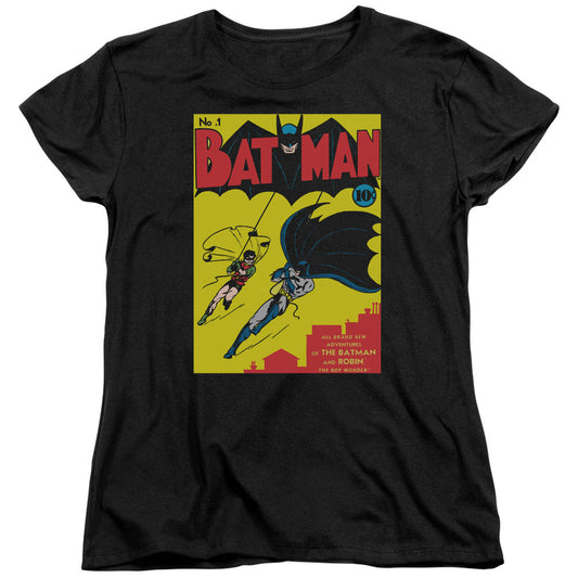 Batman Batman First Womens T Shirt Black Officially Licensed