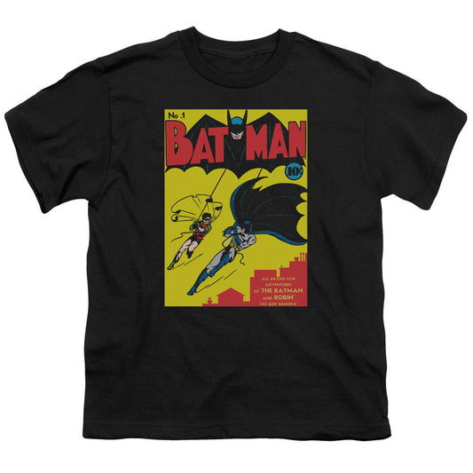 Batman Batman First Kids Youth T Shirt Black Officially Licensed