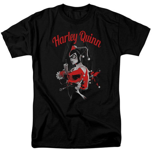 Batman Spring Gun Mens T Shirt Black Officially Licensed