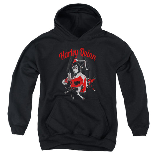 Batman Spring Gun Kids Youth Hoodie Black Officially Licensed