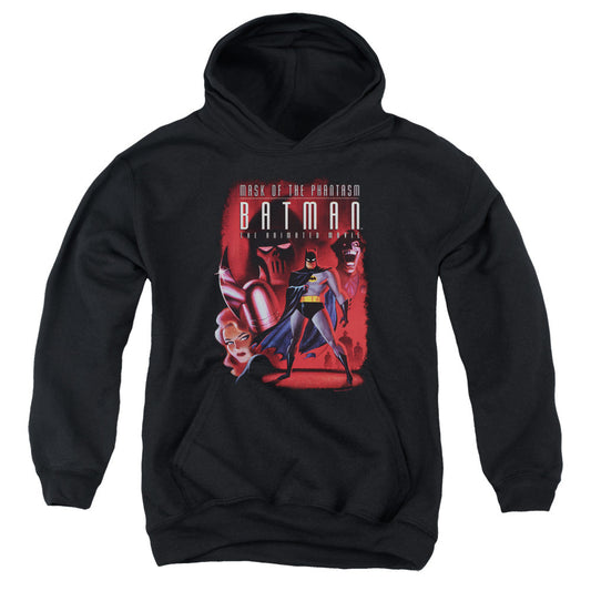 Batman Phanta Cover Kids Youth Hoodie Black Officially Licensed