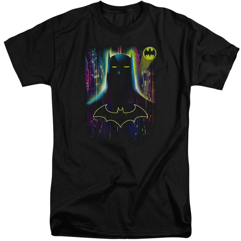 Batman Knight Lights Mens Tall T Shirt Black Officially Licensed