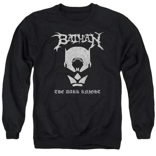 Batman Black Metal Batman Mens Crewneck Sweatshirt Black