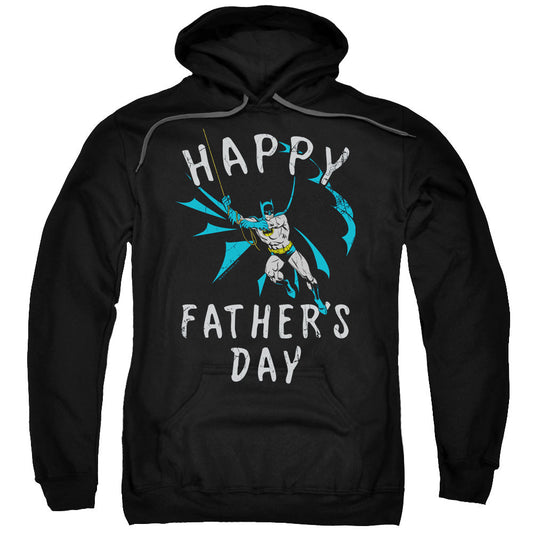 Batman Fathers Day Mens Hoodie Black Officially Licensed