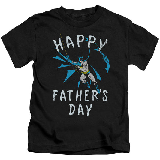 Batman Fathers Day Juvenile Kids Youth T Shirt Black Officially Licensed