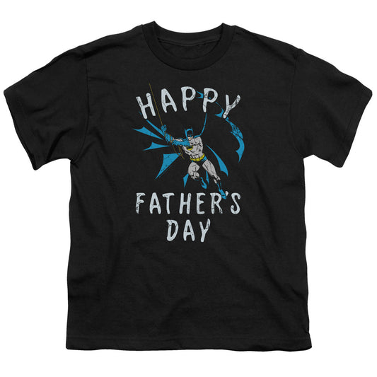 Batman Fathers Day Kids Youth T Shirt Black Officially Licensed