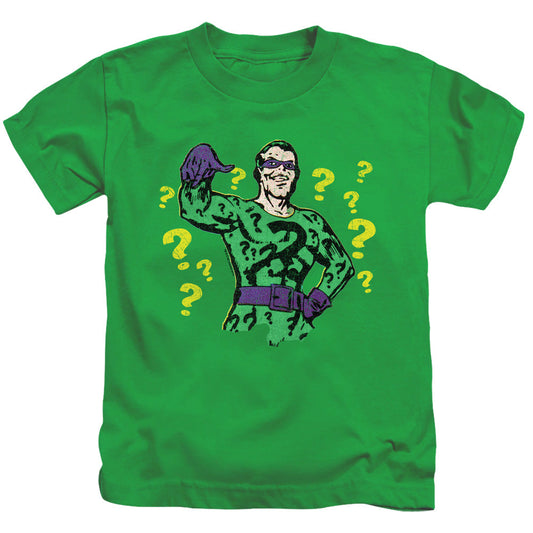 Batman Diseased Criminal Juvenile Kids Youth T Shirt Kelly Green Officially Licensed