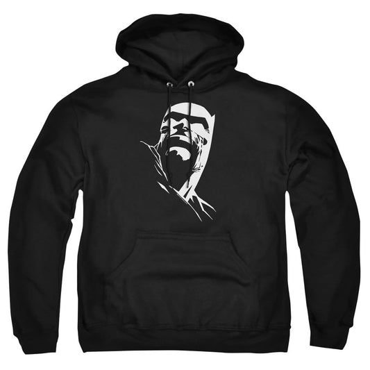 Batman Dkr Head Mens Hoodie Black Officially Licensed