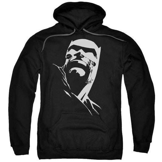 Batman Dkr Head Mens Hoodie Black Officially Licensed