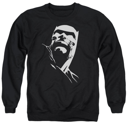 Batman Dkr Head Mens Crewneck Sweatshirt Black