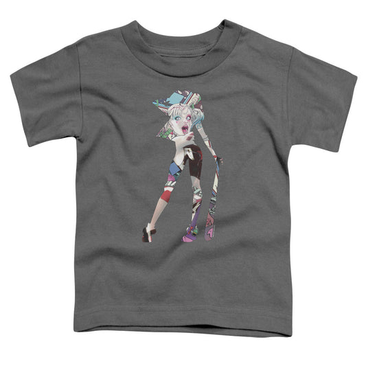 Batman Scene Inside Toddler Kids Youth T Shirt Charcoal Officially Licensed