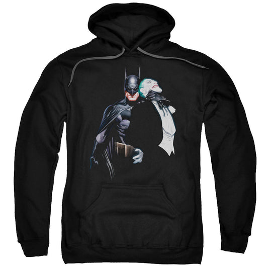 Batman Joker Choke Mens Hoodie Black Officially Licensed