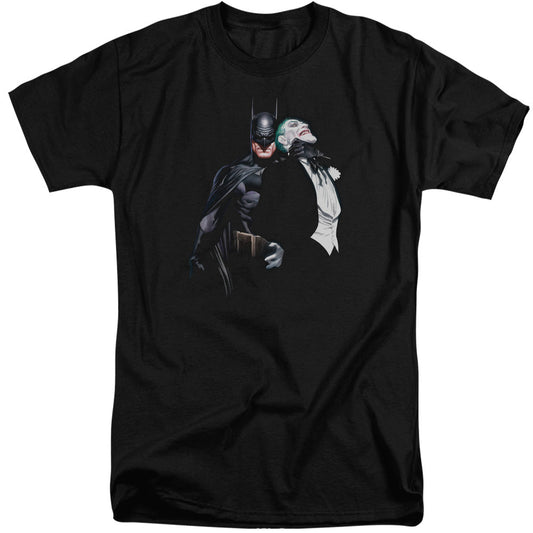 Batman Joker Choke Mens Tall T Shirt Black Officially Licensed