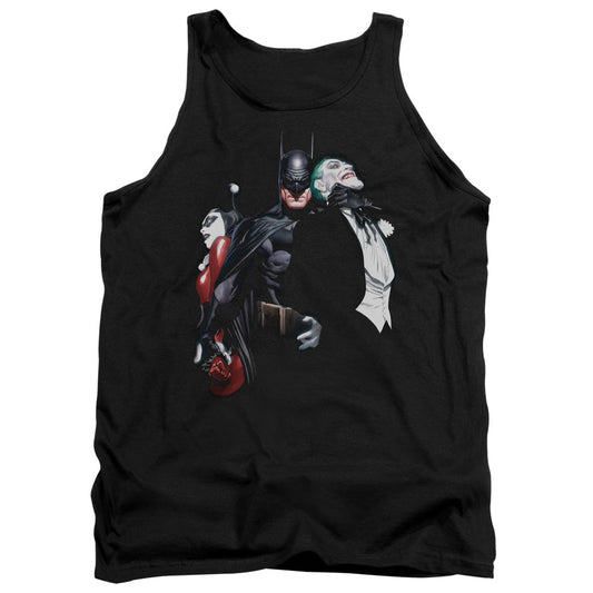 Batman Joker Harley Choke Mens Tank Top Shirt Black Officially Licensed