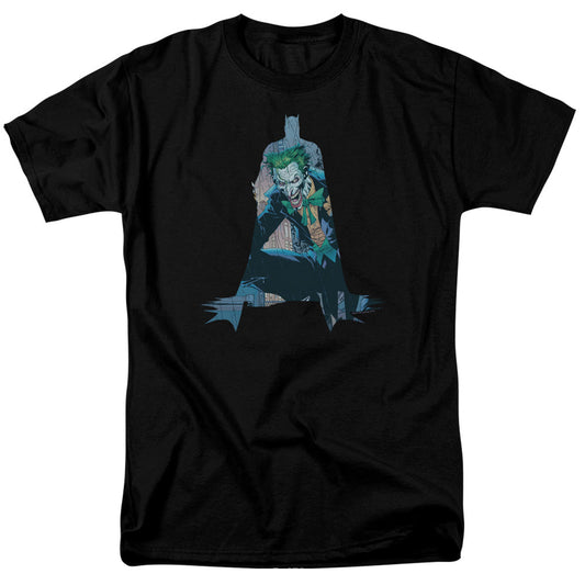Batman Scene Inside Mens T Shirt Black Officially Licensed