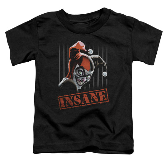 Batman Insane Toddler Kids Youth T Shirt Black Officially Licensed