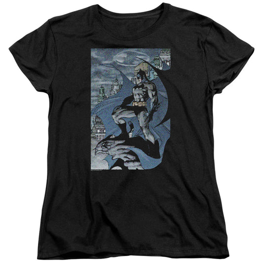 Batman Seurbat Womens T Shirt Black Officially Licensed