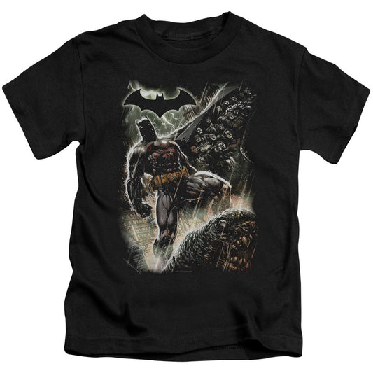 Batman Family Juvenile Kids Youth T Shirt Black Officially Licensed