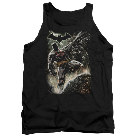 Batman Family Mens Tank Top Shirt Black Officially Licensed