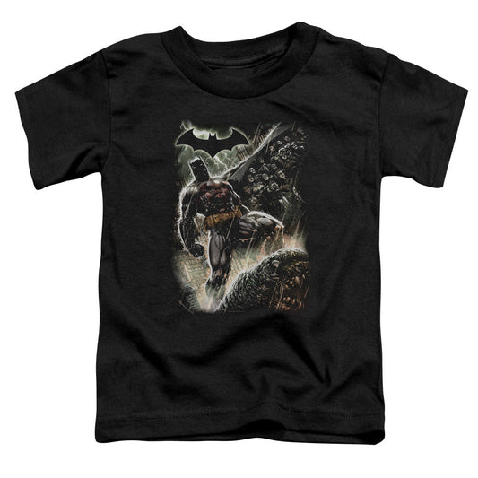 Batman Family Toddler Kids Youth T Shirt Black Officially Licensed
