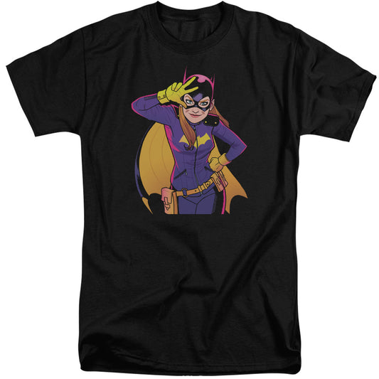 Batman Batgirl Moves Mens Tall T Shirt Black Officially Licensed