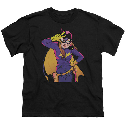 Batman Batgirl Moves Kids Youth T Shirt Black Officially Licensed