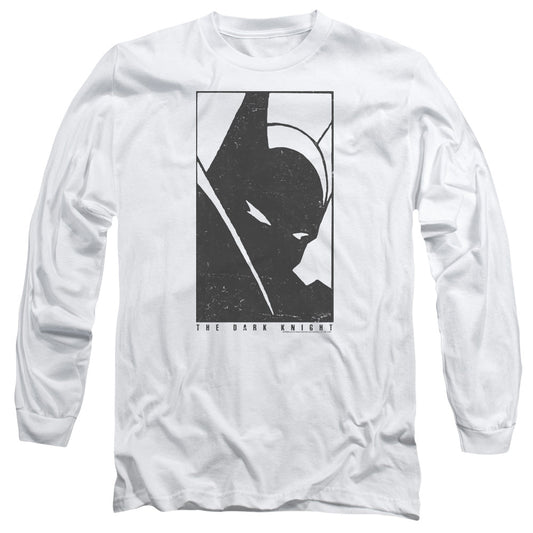 Batman An Icon Mens Long Sleeve Shirt White Officially Licensed