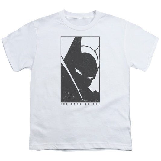 Batman An Icon Kids Youth T Shirt White Officially Licensed