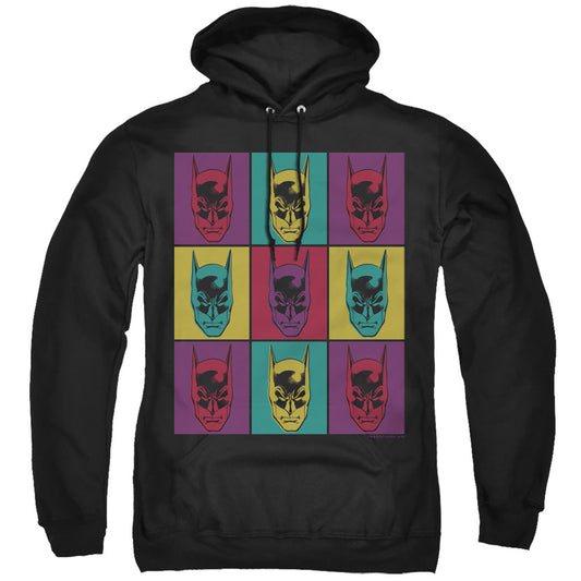 Batman Warhol Batman Mens Hoodie Black Officially Licensed